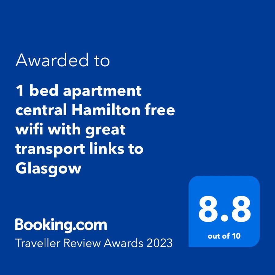 1 Bed Apartment Central Hamilton Free Wifi With Great Transport Links To Glasgow Buitenkant foto